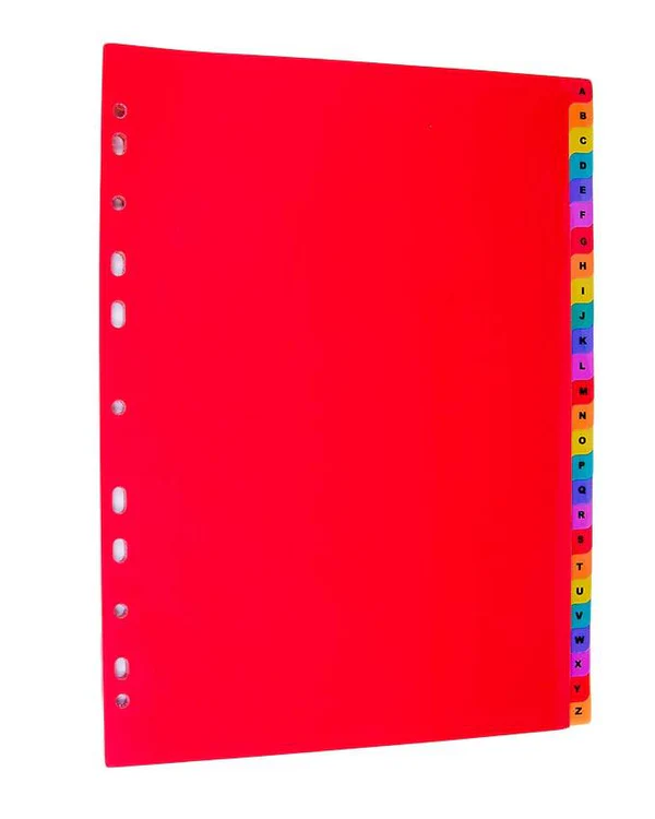 FILE DIVIDER - BROWN A TO Z