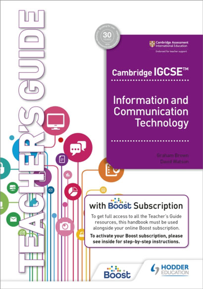CAMBRIDGE IGCSE INFORMATION AND COMMUNICATION TECH