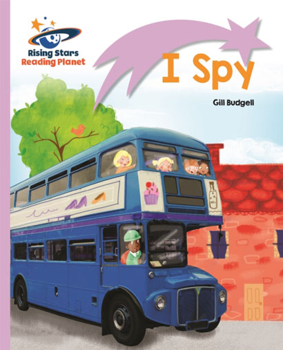 READING PLANET I SPY LILAC LIFT OFF-GILL BUDGELL