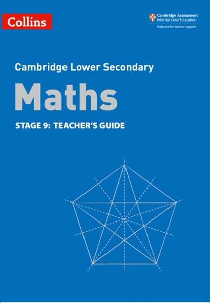 LOWER SECONDARY MATHS TEACHERS GUIDE STAGE 9- BELL