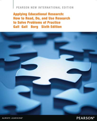 APPLYING EDUCATIONAL RESEARCH PEARSON NEW INTERNAT