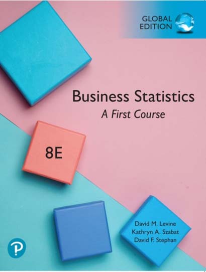 BUSINESS STATISTICS A FIRST CCOURSE