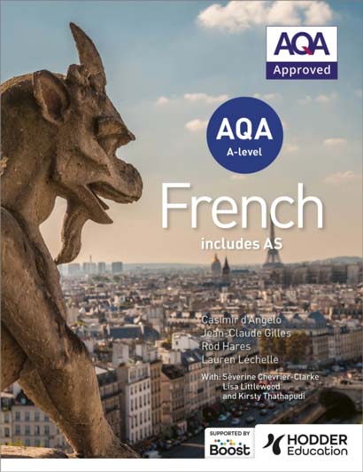 AQA A LEVEL FRENCH INCLUDES AS- SEVERINE CHEVRIER