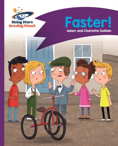 READING PLANET FASTER PURPLE COMET STREET KIDS- AD