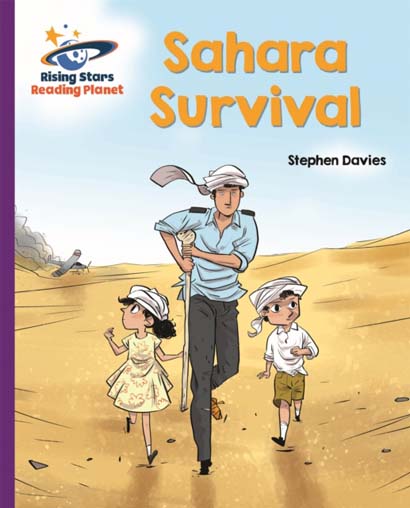 READING PLANET SAHARA SURVIVAL PURPLE GALAXY-STEPH