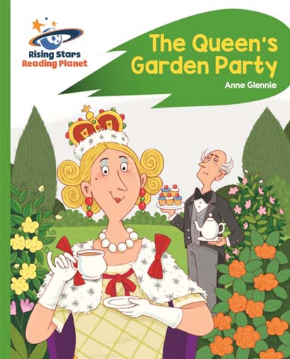 READING PLANET THE QUEENS GARDEN PARTY GREEN ROCKE