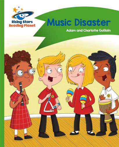 READING PLANET MUSIC DISASTER GREEN COMET STREET K