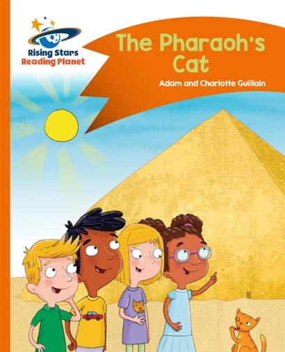 READING PLANET THE PHARAOHS CAT ORANGE COMET STRE