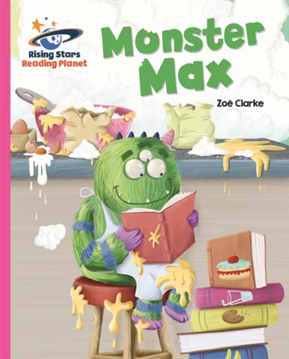 READING PLANET MONSTER MAX PINK A GALAXY-ZOE CLARK