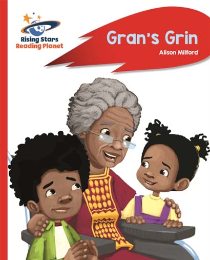 READING PLANET GRANS GRIN RED A ROCKET PHONICS-AL
