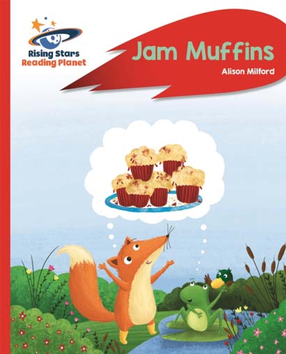 READING PLANET JAM MUFFINS RED A ROCKET PHONICS- A