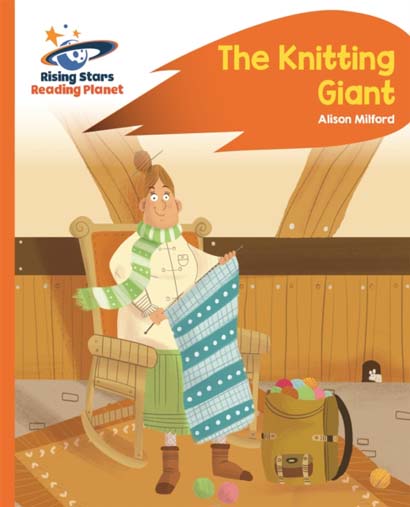 READING PLANET THE KNITTING GIANT ORANGE ROCKET PH
