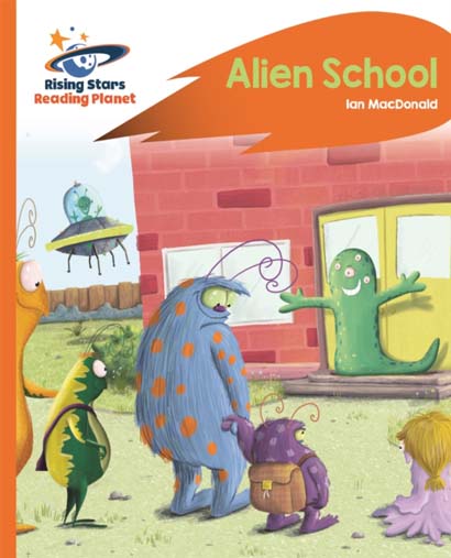 READING PLANET ALIEN SCHOOL ORANGE ROCKET PHONICS-