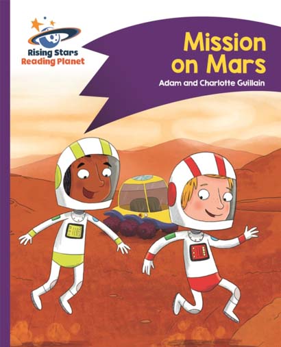 READING PLANET MISSION ON MARS PURPLE COMET STREE