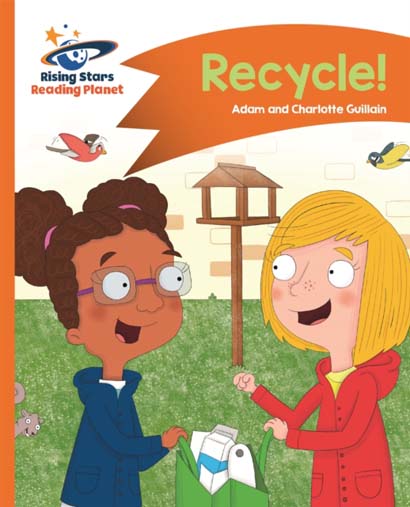 READING PLANET RECYCLE ORANGE COMET STREET KIDS- A