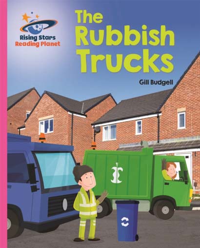 READING PLANET THE RUBBISH TRUCK PINK B GALAXY- GI