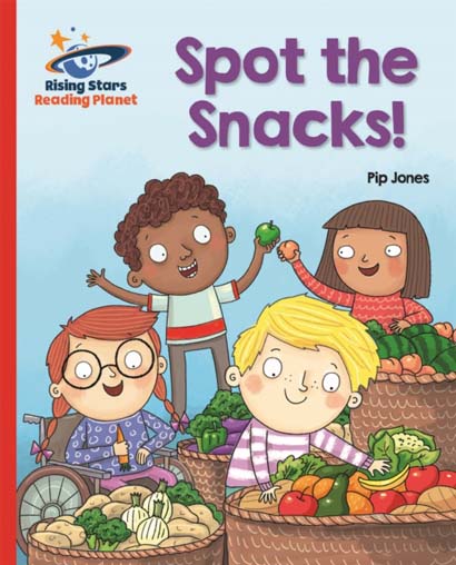 READING PLANET SPOT THE SNACKS RED A GALAXY-PIP JO