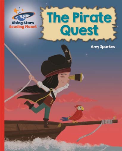 READING PLANET THE PIRATE QUEST RED B GALAXY-AMY S