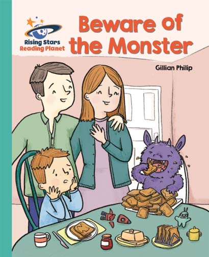 READING PLANET BEWARE OF THE MONSTER TURQUOISE GAL