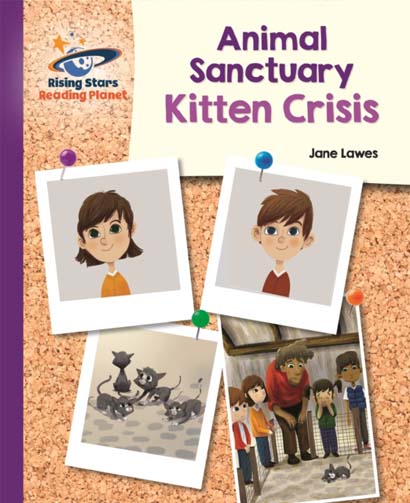 READING PLANET ANIMAL SANCTUARY KITTEN CRISIS PURP