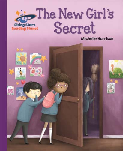 READING PLANET THE NEW GIRLS SECRET PURPLE GALAXY
