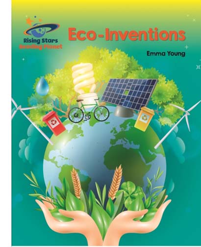READING PLANET ECO-INVENTIONS WHITE GALAXY- EMMA Y