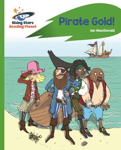 READING PLANET PIRATE GOLD  GREEN ROCKET PHONICS-I