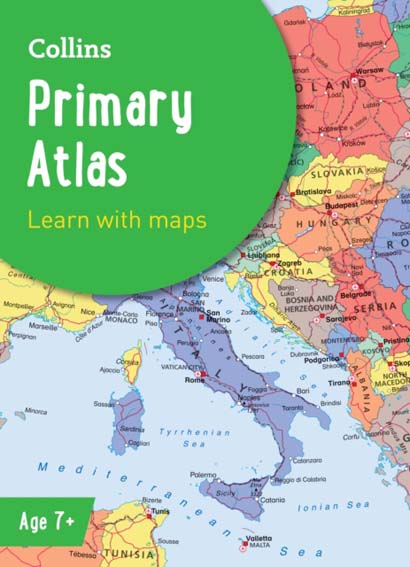 COLLINS PRIMARY ATLAS-COLLINS MAPS