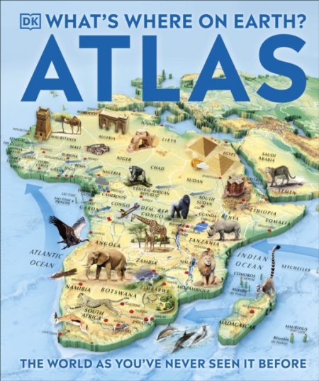 WHATS WHERE ON EARTH ATLAS THE WORLD AS YOU VE NEV