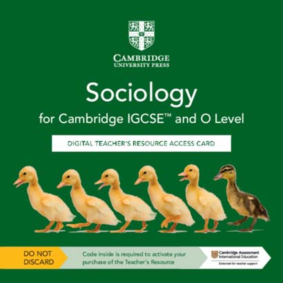 CAMB IGCSE & O LEVEL SOCIOLOGY DIGITAL TR ACCESS