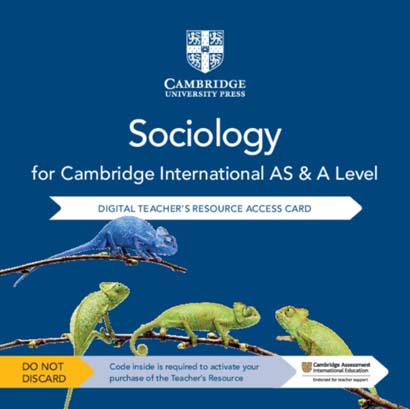 CAMBRIDGE INTERNATIONAL AS  A LEVEL SOCIOLOGY DIGI