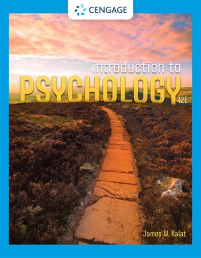 INTRODUCTION TO PSYCHOLOGY-JAMES KALAT