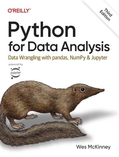 PYTHON FOR DATA ANALYSIS 3E  DATA WRANGLING WITH P