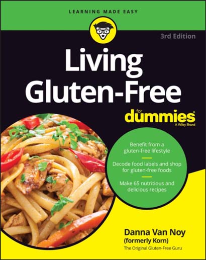 LIVING GLUTEN-FREE FOR DUMMIES-DANNA VAN NOY