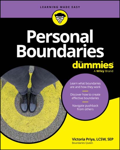PERSONAL BOUNDARIES FOR DUMMIES-VICTORIA PRIYA