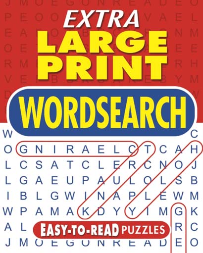 EXTRA LARGE PRINT WORDSEARCH EASY-TO-READ PUZZLES-