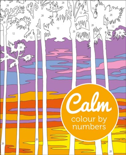 CALM COLOUR BY NUMBERS- DAVID WOODROFFE