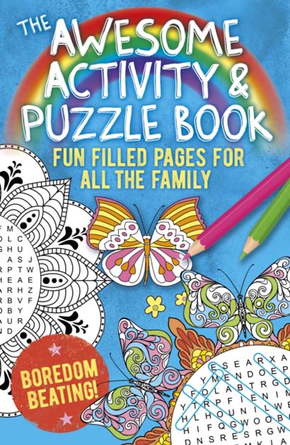 THE AWESOME ACTIVITY & PUZZLE BOOK FUN FILLED PAGE
