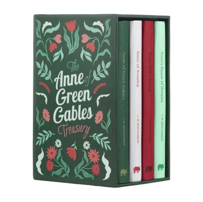 THE ANNE OF GREEN GABLES TREASURY DELUXE 4-BOOK HA