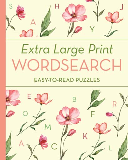 EXTRA LARGE PRINT WORDSEARCH EASY-TO-READ PUZZLES-