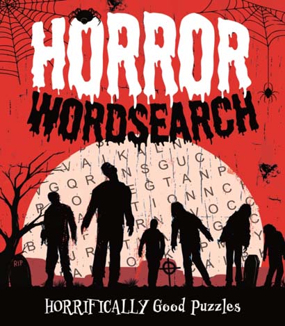 HORROR WORDSEARCH HORRIFICALLY GOOD PUZZLES- ERIC