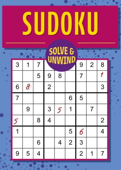 SOLVE AND UNWIND SUDOKU OVER 300 PUZZLES-ERIC SAUN