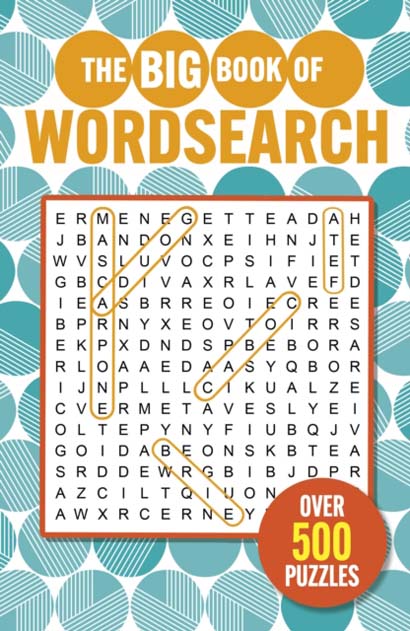 THE BIG BOOK OF WORDSEARCH OVER 500 PUZZLES- ERIC