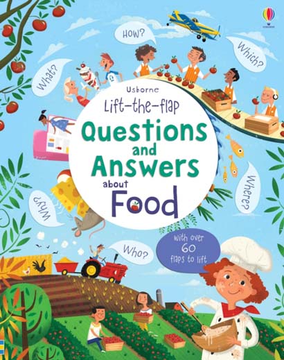 LIFT-THE-FLAP QUESTIONS & ANSWERS ABOUT FOOD- KATI