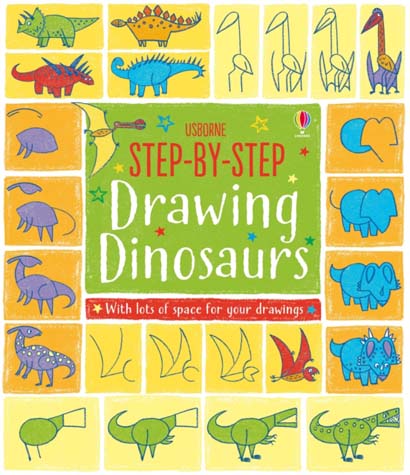 STEP-BY-STEP DRAWING DINOSAURS-FIONA WATT