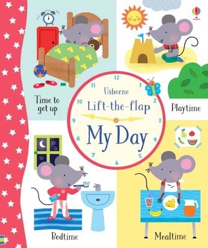 LIFT-THE-FLAP MY DAY- HOLLY BATHIE
