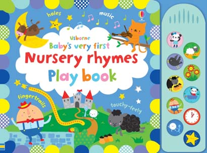BABYS VERY FIRST NURSERY RHYMES PLAYBOOK- FIONA WA