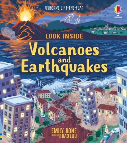 LOOK INSIDE VOLCANOES AND EARTHQUAKES-LAURA COWAN
