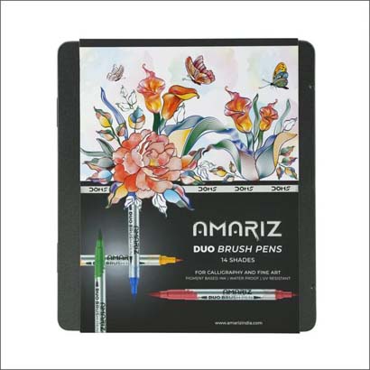 Amariz Duo Brush Pens 14 Shades A101014001