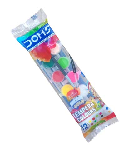 DOMS TEMPERA COLOUR 12 SHADES 3456